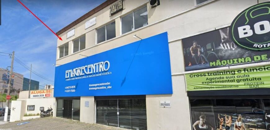 Aluga Sala Comercial de 58 m² no Centro de São Bernardo do Campo/SP