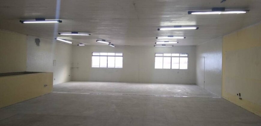 Aluga Salão Comercial de 180m² – Piraporinha – Diadema/SP