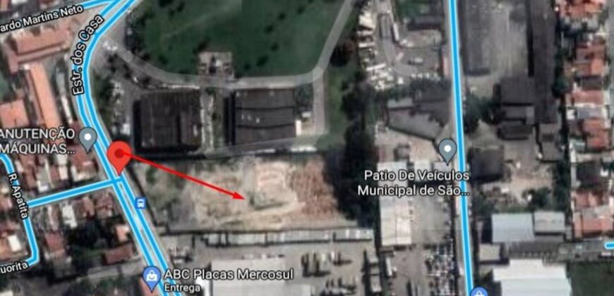 Aluga Terreno de 7474m² em São Bernardo do Campo/SP