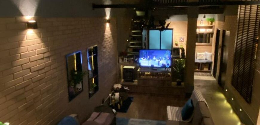 LOFT ÚNICO NO JARDIM GUANÇÃ – Projeto Assinado por Designer de Interiores