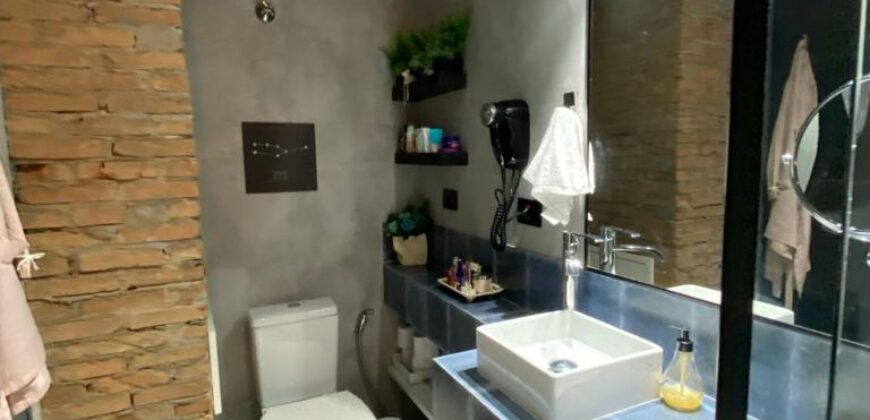 LOFT ÚNICO NO JARDIM GUANÇÃ – Projeto Assinado por Designer de Interiores