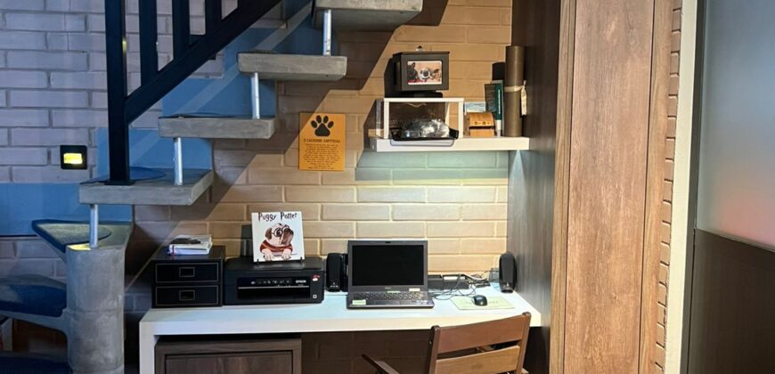 LOFT ÚNICO NO JARDIM GUANÇÃ – Projeto Assinado por Designer de Interiores