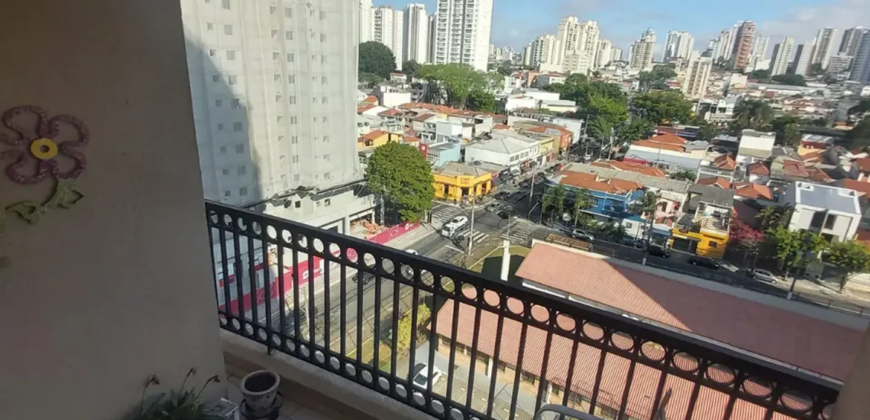 Apartamento à Venda – 96m² | 2 Quartos (1 Suíte) | 3 Vagas | Chácara Califórnia