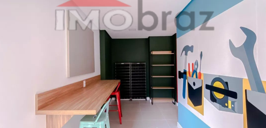Apartamento com 1 Quarto à venda, 34m² – Canindé